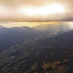 Flugwegposition um 14:32:24: Aufgenommen in der Nähe von 39032 Sand in Taufers, Bozen, Italien in 3693 Meter